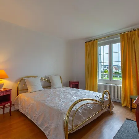 Chez Maryse Et Guy - Bel Appt Pour 4 Avec Jardin Apartment La Ville-aux-Clercs Exterior photo