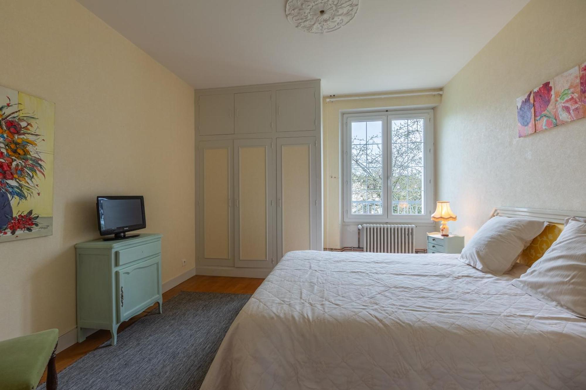 Chez Maryse Et Guy - Bel Appt Pour 4 Avec Jardin Apartment La Ville-aux-Clercs